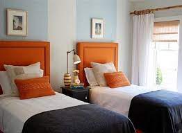 Continue to 5 of 6 below. Home Blue And Orange Bedroom Design