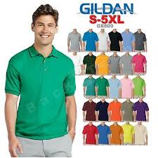 Gildan Dryblend Mens Polo Sport Shirt Jersey T Shirt 8800