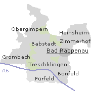 Bad Rappenau, Große Kreisstadt im Landkreis Heilbronn in Baden-Württemberg