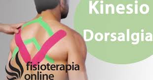 Aplicacion De Vendaje Kinesiotape Para Las Dorsalgias Dolor De Espalda Dolor Espalda Media Vendaje Neuromuscular