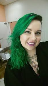 Applying them to your hair could be very easy, keeping in mind each person's experience. Manic Panic Green Envy With Electric Lizzard 2 To 1 Mix I Love My Newest Color Manicpanic Greenevy Dyedhairdontcare Greenhair