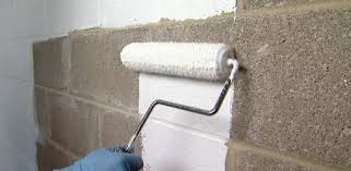 Painting adjacent walls bright white tames the orange and reflects light, eliminating any danger of basement gloom. How To Apply Masonry Sealer To Basement Walls Today S Homeowner