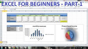 how to use excel 2010 tutorial for beginners part 1 how to