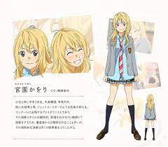 Characters / your lie in april. Video Nodame Cantabile Character Helps Introduce New Your Lie In April Anime Preview Your Lie In April You Lied Character Design