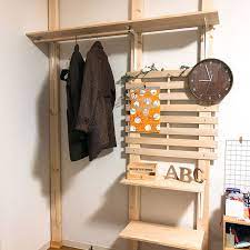 棚 diy ハンガーラック ディアウォールのインテリア実例 2015 02 19 14 03 35 roomclip ルームクリップ ハンガーラック diy diy 家具 インテリア
