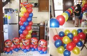 Regardless of the occasion, they make for the quintessential celebration that adds happiness to your life and stays in your memory forever. Simple Cars Theme Balloon Decoration Package Balloon Decorations Car Themes Balloons