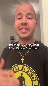 Brushing My Hair Again After Cancer Treatment Journey