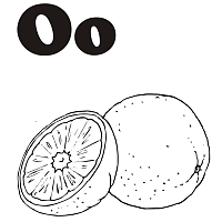 Orange fruits coloring page is a high quality picture. Coloring Pages Coloring Orange Fruit