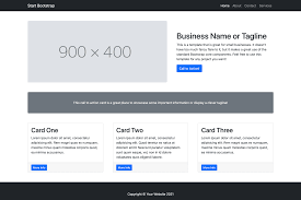 Small Business - Bootstrap Marketing Website Template - Start Bootstrap