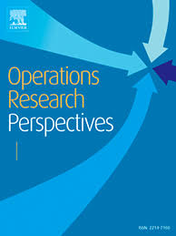 Operations Research Perspectives Journal Elsevier