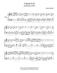 This piano arrangement is a shortened and simplified version of the canon part of this work, and below you will see the sheet music and a video of this piece. Pin On Level 2 Very Easy Piano Sheet 1st Page Cover