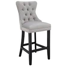 Retro gets a modern revival with the velvet corduroy fabric of this contemporary counter stool. Buy Argos Home Princess Velvet Bar Stool Light Grey Bar Stools Argos