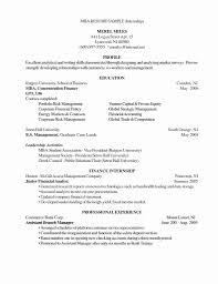 Master of business administration (mba), marketing, expected completion: Graduate School Application Resume Template