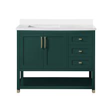 Emerald green bathroom vanity design ideas emerald green bathroom uploaded by genatovu on sunday december 30th 2018 in category decor ideas. Ove Decors 15vva Kenr42 100ei Ralph Ii 42 Inch Single Sink Bathroom Vanity In Emerald Green 15vva Kenr42 100ei