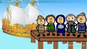 Emergency Quota Act Of 1921 Definition Overview Video Lesson Transcript Study Com