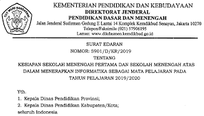 Pelaksanaan akreditasi tahap i akan dilaksanakan mulai tanggal 25 s/d 30 maret 2019, dengan jumlah sasaran 720 sd/mi dan 287 smp/mts, dengan. Daftar Sekolah Smp Dan Sma Yang Menerapkan Informatika Sebagai Mata Pelajaran Tahun Pelajaran 2019 2020 Salam Edukasi