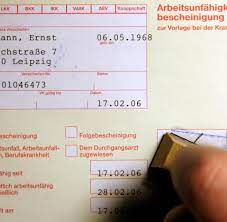 Ab wann krankschreibung, arbeitsunfahigkeitsbescheinigung und krankheitstage krankmeldung ab news photo getty images. Krankengeld Arztliche Atteste Mussen Luckenlos Sein Welt