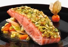 His sophisticated salmon tartare plate brings contemporary flavors and beautiful. Share Tweet Pin Mail I Am Constantly Challenged To Come Up With New Ideas For Pesach Yikes Did I R Seafood Recipes Pistachio Crusted Salmon Crusted Salmon