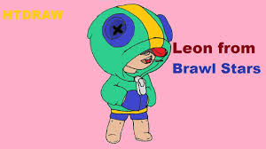 All references to brawl stars in the title and description of the application are intended solely to identify the application to. How To Draw Leon From Brawl Stars Step By Step