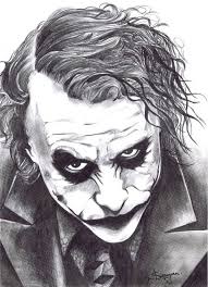 Pencil Sketch Of Joker Pencil Art Pinterest Jokers Heath Joker Drawings Joker Art Drawing Joker Sketch