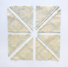 How To Square Up Half Square Triangles With The Quilt In A
