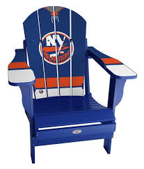 New York Islanders Complete Custom With Personalized Name And Number Jersey Chair Chair Adirondack Chairs Edmonton Oilers