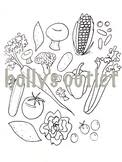 50 healthy food coloring pages for kids. Food Groups Coloring Page Worksheets Teaching Resources Tpt