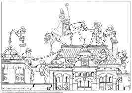 Kleurplaat Sinterklaas En Zijn Maatjes Kijk Nou Toch Eens Hoe Druk Zij Bezig Zijn Om Alles Op Tijd Bij De Kinder Sinterklaas Kleurplaten Knutselen Sinterklaas