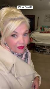 Wool Blend Tomboy Pinstripe Coat Me Em