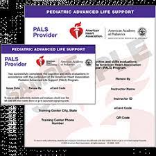 Pals Certification New Or Renew American Heart Association