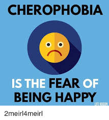 Image result for cherophobia