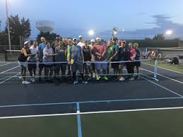 These courts are open from dusk until 10 p.m. In A Pickle Neighbors Start Petition To Paint Pickleball Lines On Tennis Courts Lake Highlands
