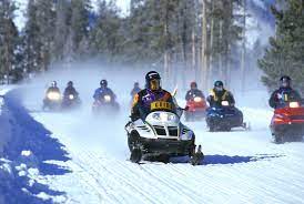 Exploring the outdoors on private land. Snowmobile Wikipedia
