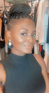 Knotless Braids With Shaved Sides Braids With Shaved Sides Shaved Side Hairstyles Box Braids Shaved Sides