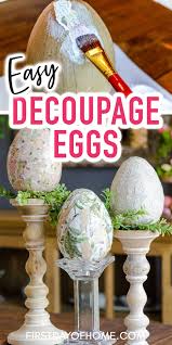 › free printable large easter egg pattern. How To Make Decoupage Eggs For Easter Tutorial