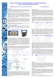 pdf mercury speciation in solid samples by thermal