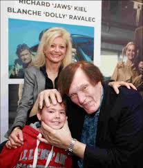 In one scene, jaws' brazilian cable car crashes and he is helped out of the rubble by dolly, a bespectacled young blonde woman played by the french actress blanche ravalec. Bond Baddie Jaws Visits Motor Museum Bournemouth Echo