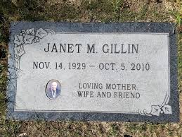 Janet Mackey Gillin (1929-2010)