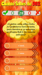 Que tanto sabes de dragon ball z. Cuanto Sabes De Dbz For Android Apk Download