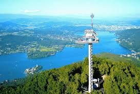 Was für ein ausblick auf den wörthersee. Spannendes Zeitdokument Der Pyramidenkogel Und Seine Turme Presseteam Austria