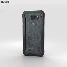 Samsung Galaxy S6 Active Blue 3D model ...