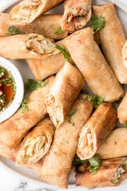 Instead of ground pork and beef. Vegetarian Lumpia Spring Rolls Ahead Of Thyme