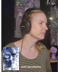 A sneak peak at #shellimurdermind ! I rarely get a chance to do  #sciencefiction, and especially sci-fi with a bit of comedy in there which  makes @doug.brode 's writing so fun to narrate (and why I ...