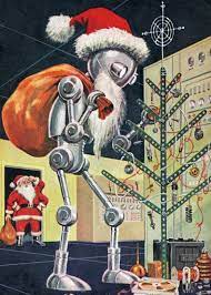 Maybe you would like to learn more about one of these? Humanoidhistory Art Cover Art Christmas Robot