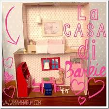 Casa Di Barbie Fai Da Te Con Il Cartone Mammarum Barbie Fai Da Te Fai Da Te Barbie