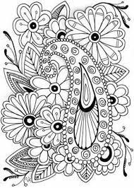 Flower abstract doodle zentangle zendoodle paisley coloring pages. Pin By Lyuda On Vyshivka Shemy Abstract Coloring Pages Printable Flower Coloring Pages Flower Coloring Pages