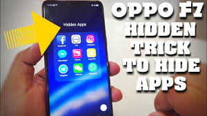 Oppo F7 Hidden Trick To Hide Apps Hide Apps In Oppo F7 Youtube