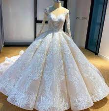 These ball gown wedding dresses are guaranteed to make you feel like a princess on your wedding day. China Luxury Lace Long Sleeve Wedding Ball Gown Princess Bridal Wedding Dress China Wedding Dresses And Bridal Wedding Dress Price