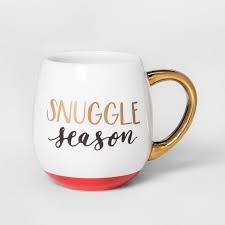 Stoneware Snuggle Season Mug 17 5oz Red White Gold Threshold Target Mugs White Coffee Mugs Stoneware Mugs