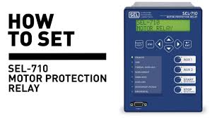 Hello guys, i have problem during programm and test sel relay. How To Set The Sel 710 Motor Protection Relay Youtube